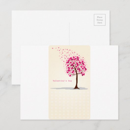 Valentijn kaart (Voorkant / Achterkant)