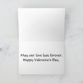 Valentijn-kaart Feestdagen Kaart (Binnen)