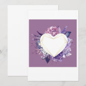 Valentijn-kaart Kaart (Voorkant / Achterkant)