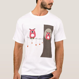 Valentijn kaart met koppels. t-shirt