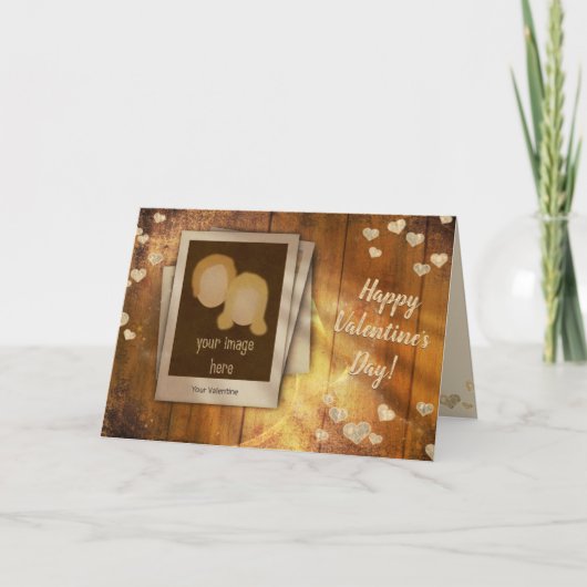 Valentijn Kaart met uw foto (Voorkant)