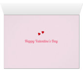 Valentijn Kaart Midden-eeuwse Moderne (Binenzijde Horizontaal (Onderkant))