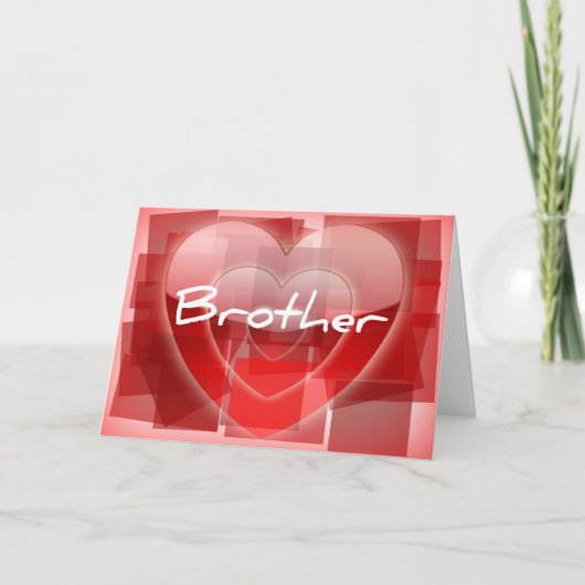 Valentijn Kaart voor broeders (Voorkant)