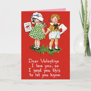 Valentijn Kaart voor kinderen