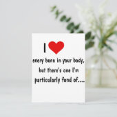 Valentijn kaart voor vriendje Jubileum Birthday (Staand voorkant)