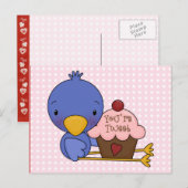 Valentijn Kaarten voor kinderen Feestdagenkaart (Voorkant / Achterkant)