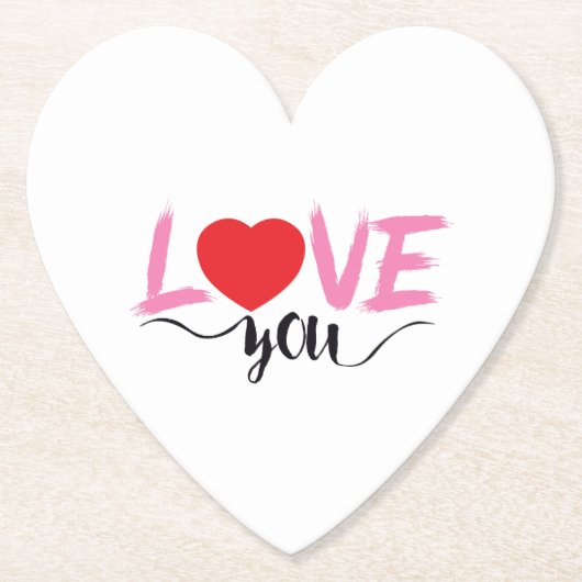 valentijn kartonnen onderzetters (Voorkant)