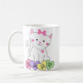 Valentijn Kat Koffiemok (Links)