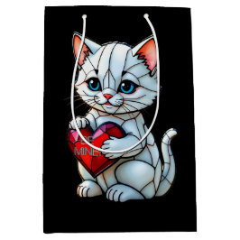 Valentijn Kat Medium Cadeauzakje