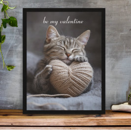 valentijn kat poster