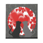 Valentijn Katten Notitieblok (Voorkant)