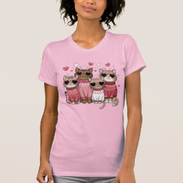 Valentijn Katten T-shirt