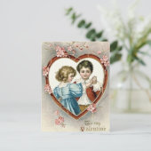 Valentijn Kinderen Feestdagenkaart (Staand voorkant)