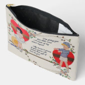 Valentijn Kinderen Schattige Kleurrijke Art Deco Etui (Open)