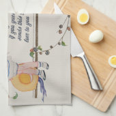  Valentijn Kinderen Schattige Kleurrijke Art Deco Theedoek (Quarter Fold)