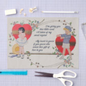 Valentijn Kinderen Schattige Kleurrijke Art Deco Tissuepapier (Craft)