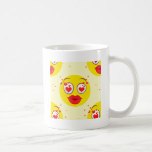 Valentijn kiss Emoji Koffiemok