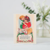  Valentijn Kiss Feestdagenkaart (Staand voorkant)