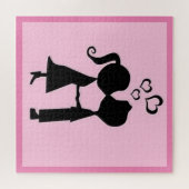 VALENTIJN KISS JIGSAW PUZZLE LEGPUZZEL (Horizontaal)