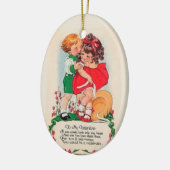 Valentijn Kiss Keramisch Ornament (Links)