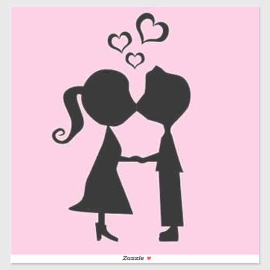 VALENTIJN KISS STICKER (Vel)