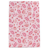 Valentijn Kisses Medium Cadeauzakje (Voorkant)