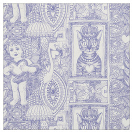  valentijn kitsch maagdenpalm blauw stof