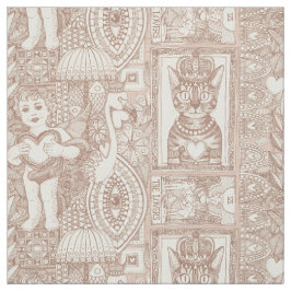  valentijn kitsch mocha mousse stof