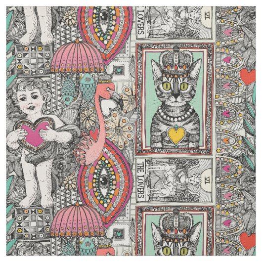  valentijn kitsch stof (Swatch)