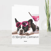 Valentijn Kitten Feestdagen Kaart (Achterkant)