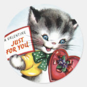  Valentijn Kitten Stickers (Voorkant)