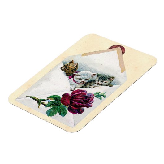 Valentijn Kittens Magneet (Linkerzijde)