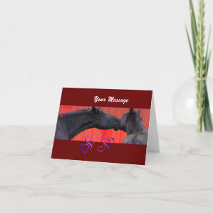 Valentijn klantgerichte NoteCards, Feestdagen Kaart