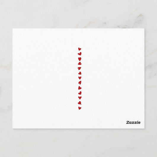  Valentijn Kleine Cowboy op Bucking Bronco Briefkaart (Achterkant)