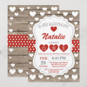 Valentijn kleine liefje eerste eerste verjaardag kaart (Voorkant / Achterkant)