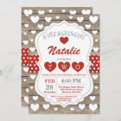 Valentijn Kleine Schatje Tweede verjaardag Kaart (Voorkant / Achterkant)