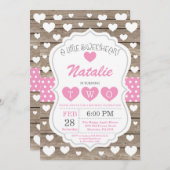 Valentijn Kleine Schatje Tweede verjaardag Kaart (Voorkant / Achterkant)