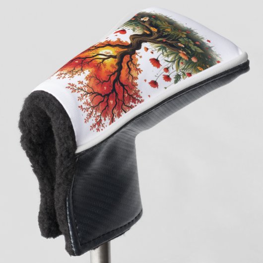 valentijn klok golfheadcover (3/4 voorkant)