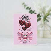 VALENTIJN KNUFFEL BUG KNUFFELS BRIEFKAART (Staand voorkant)