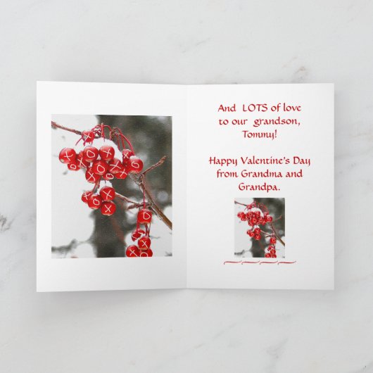 VALENTIJN KNUFFELS & KUSJES VAN OMA EN OPA KAART (Binnen)