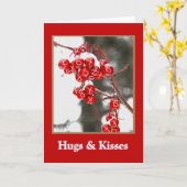 VALENTIJN KNUFFELS & KUSJES VAN OMA EN OPA KAART (Gele Bloem)