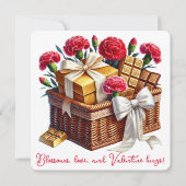 Valentijn Knuffels - Valentijnsdag Kaart (Voorkant)