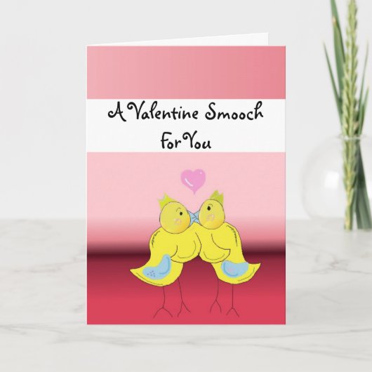 Valentijn knuffelt feestdagen kaart (Voorkant)