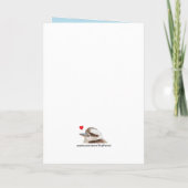 Valentijn Kookaburra Love Australian Bird Hearts Feestdagen Kaart (Achterkant)