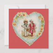  Valentijn koppel liefde Feestdagenkaart (Voorkant)