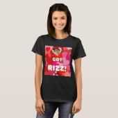 Valentijn kreeg Rizz Heart Pop T-shirt (Voorkant volledig)