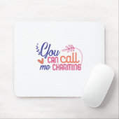 Valentijn kunst die je me kunt noemen muismat (Met muis)