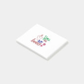 Valentijn kunst die je zo graag hebt post-it® notes (Schuin)