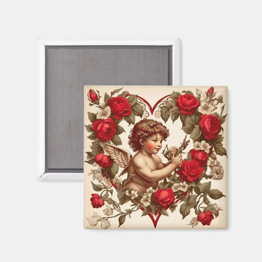  Valentijn kunst liefde cupido Magneet (Voorkant / Achterkant)