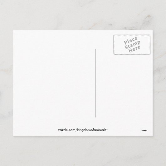 Valentijn Kussen Vis In Liefde Briefkaart (Achterkant)